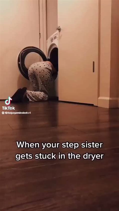 stepmom stuck in dryer|Step.